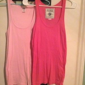 Bundle of 2 Victoria's Secret PINK tank tops M/L